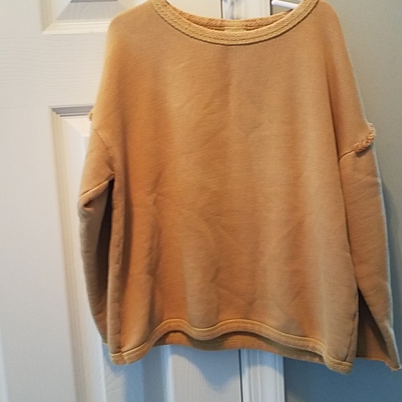 Zara Other - Zara Girls Mustard Yellow Sweatshirt